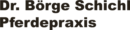 Dr. Börge Schichl - Pferdepraxis Logo